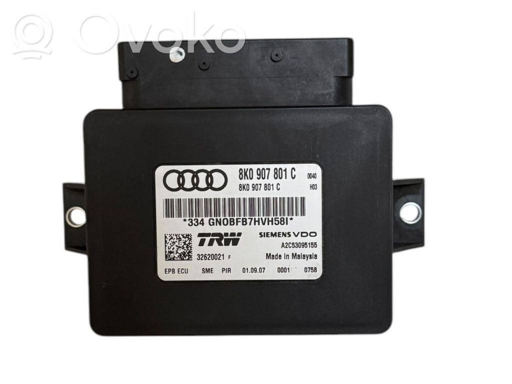 Audi A5 8T 8F Module de commande de frein à main 
