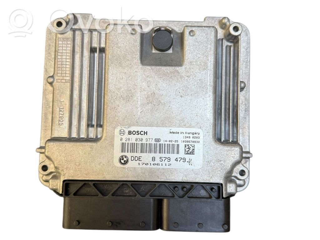 BMW 3 F30 F35 F31 Sterownik / Moduł ECU 