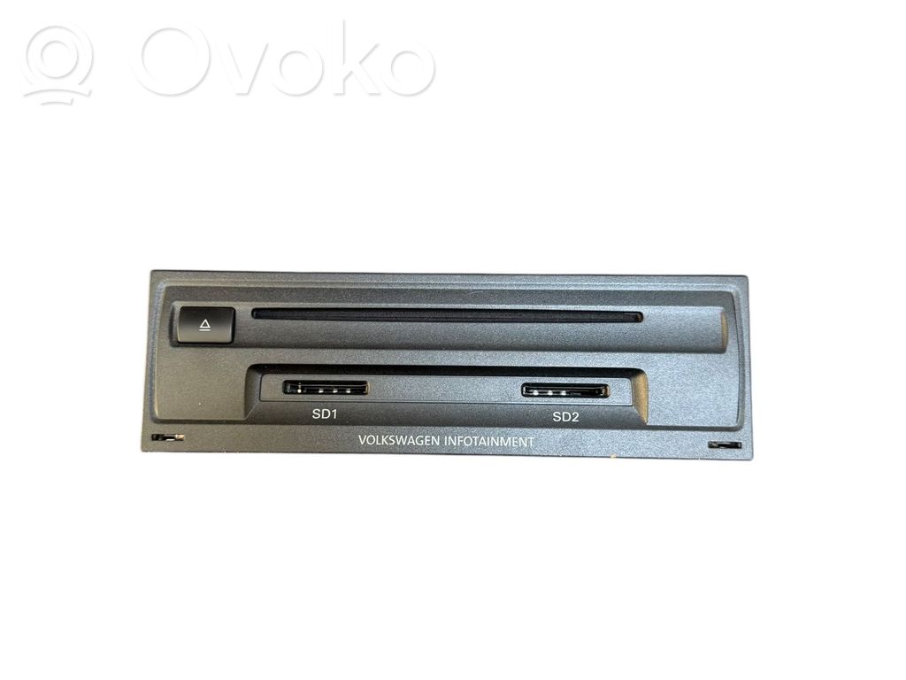 Volkswagen Touareg II Unità principale autoradio/CD/DVD/GPS 