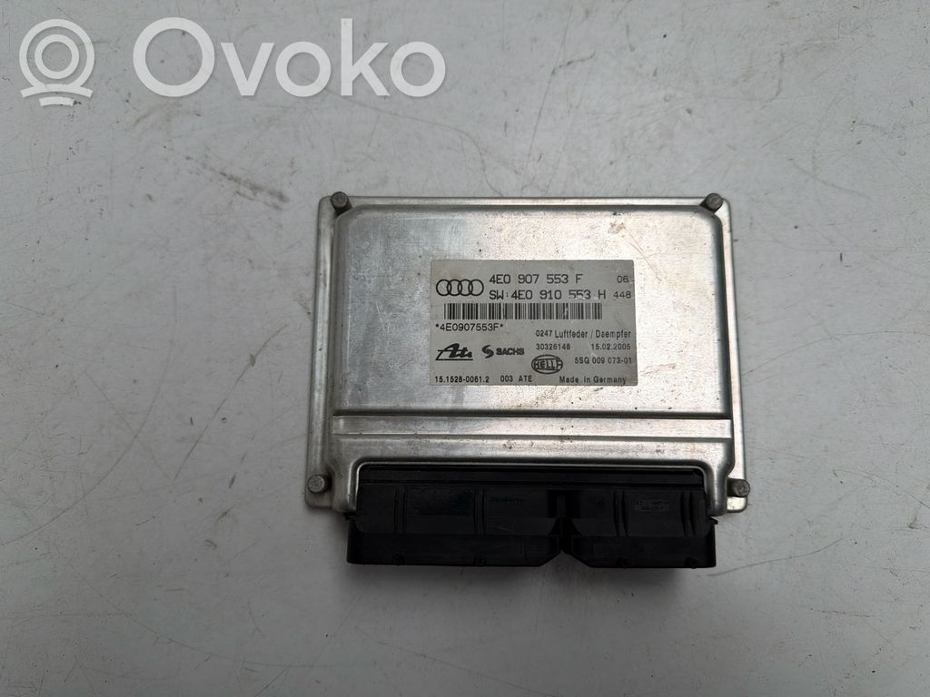 Unidad de control/módulo de la suspensión   4E0907553F,4E0910553H