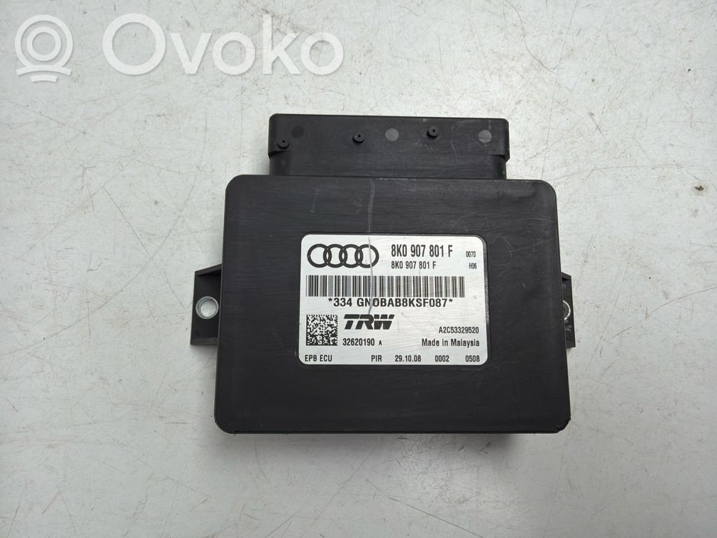 Audi A4 S4 B8 8K Hand brake control module 