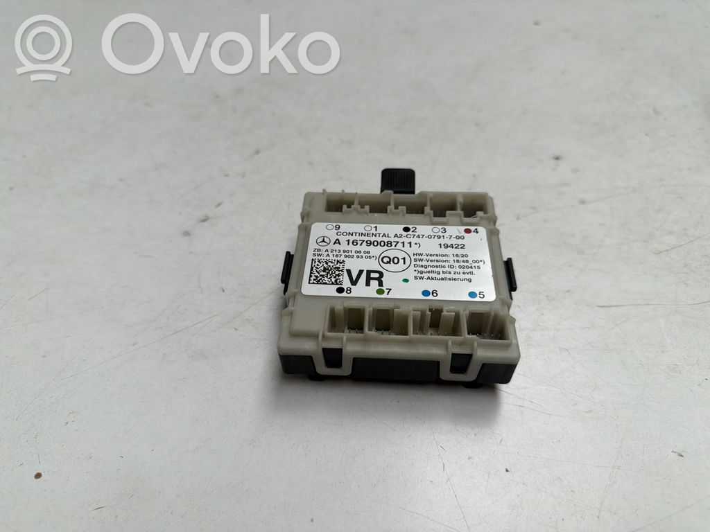 Door control unit/module   A2139010608,A1679008711,A1679029305