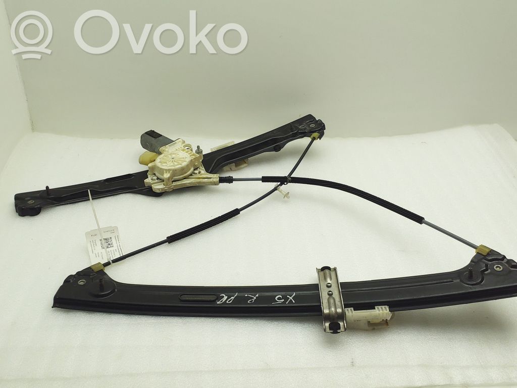 Front door window regulator with motor   7166380,51337166380