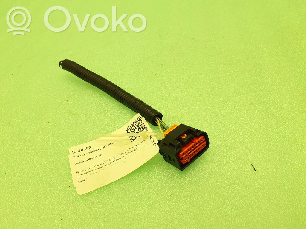 Citroen C4 III e-C4 Wiązka przewodów lamp przednich 