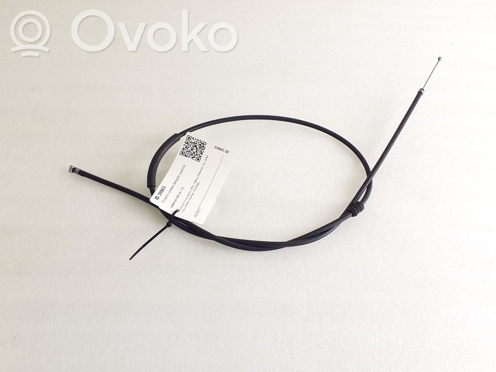 BMW X3 F25 Engine bonnet/hood lock release cable 