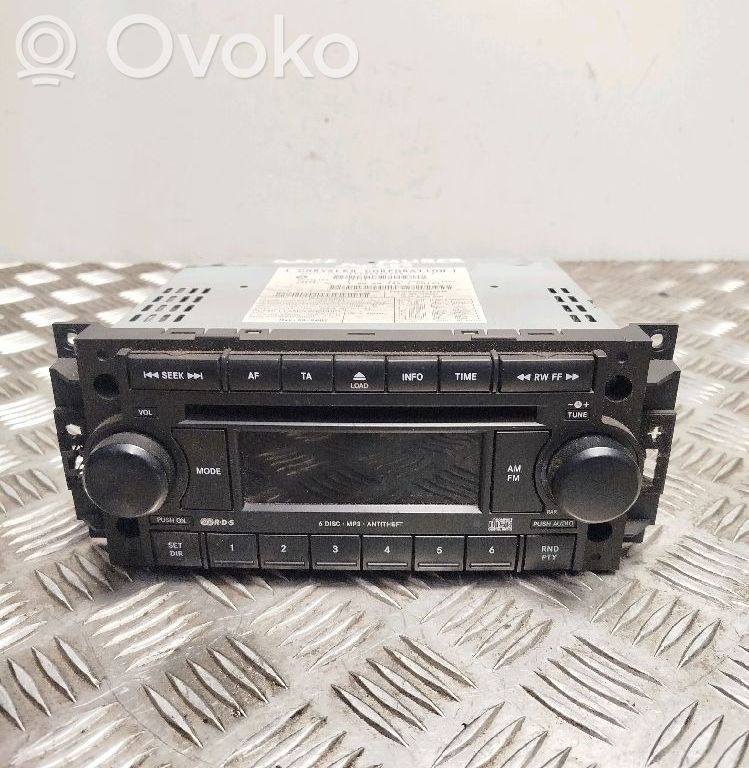 Dodge Caliber Radio/CD/DVD/GPS head unit 