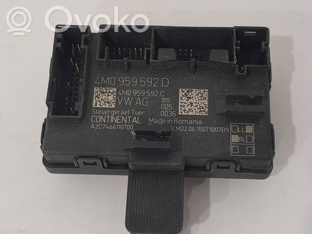 Door control unit/module   4M0959592D,4M0959592C,A2C7466110700