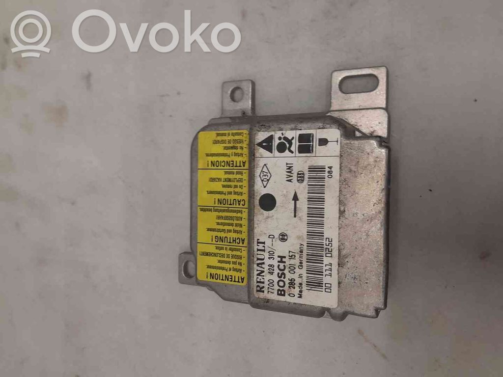 Airbag control unit/module   8200375761,22302044,2555278,VDMS4