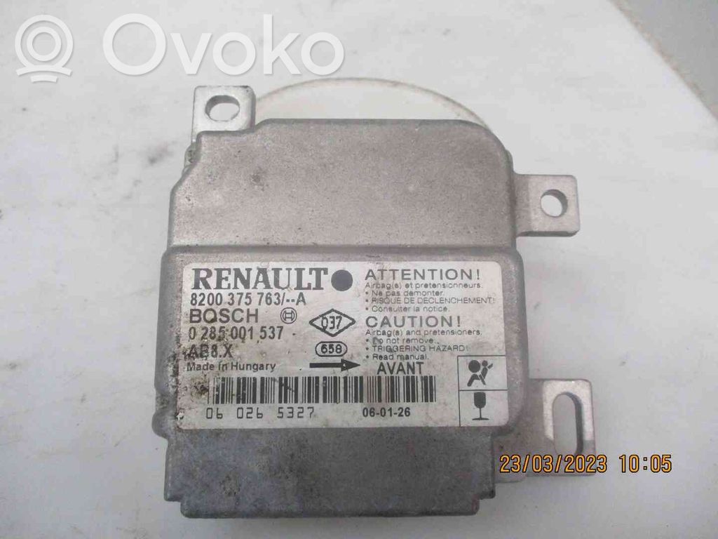 Airbag control unit/module   8200375763,22201631,2543508,VDMS4