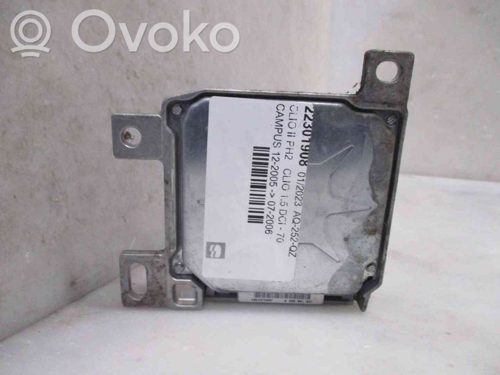 Airbag control unit/module   8200375763,22301908,2554892,VDMS4