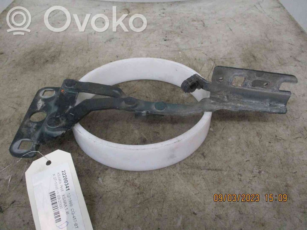 Citroen Xsara Zawiasy pokrywy / maski silnika 