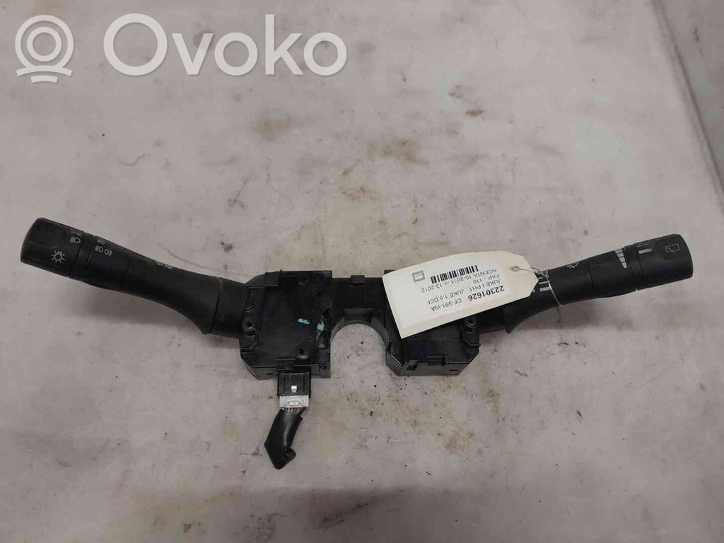Nissan Juke I F15 Interruptor/palanca de limpiador de luz de giro 