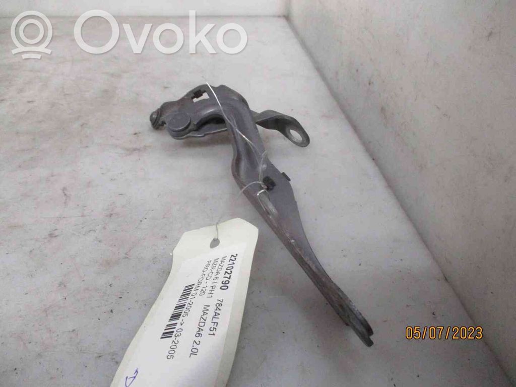 Mazda 6 Zawiasy pokrywy / maski silnika 