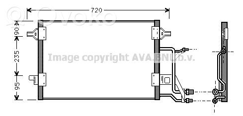Audi A6 S6 C5 4B Radiator răcire A/C (condensor) 
