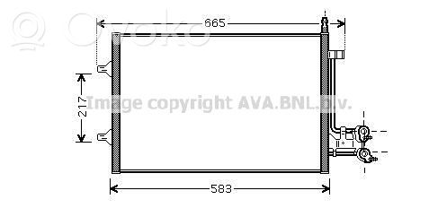 Ford Fusion Radiator răcire A/C (condensor) 