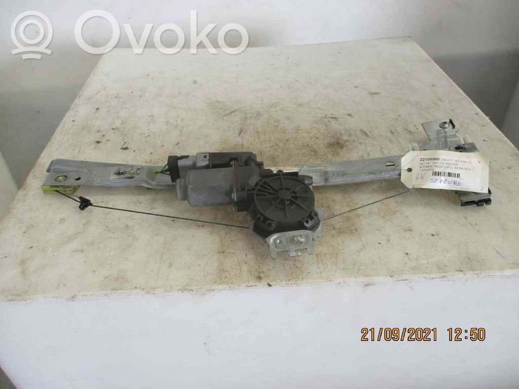 Peugeot 207 Mécanisme de lève-vitre avec moteur