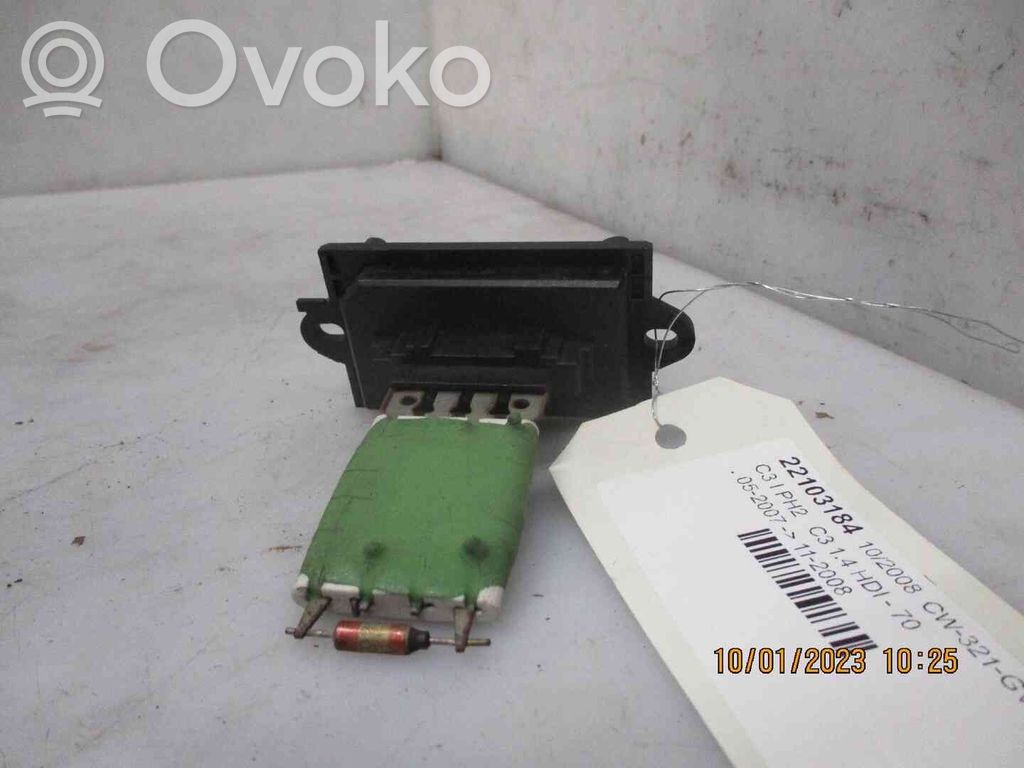 Citroen C3 Motor aerotermă/rezistor ventilator 