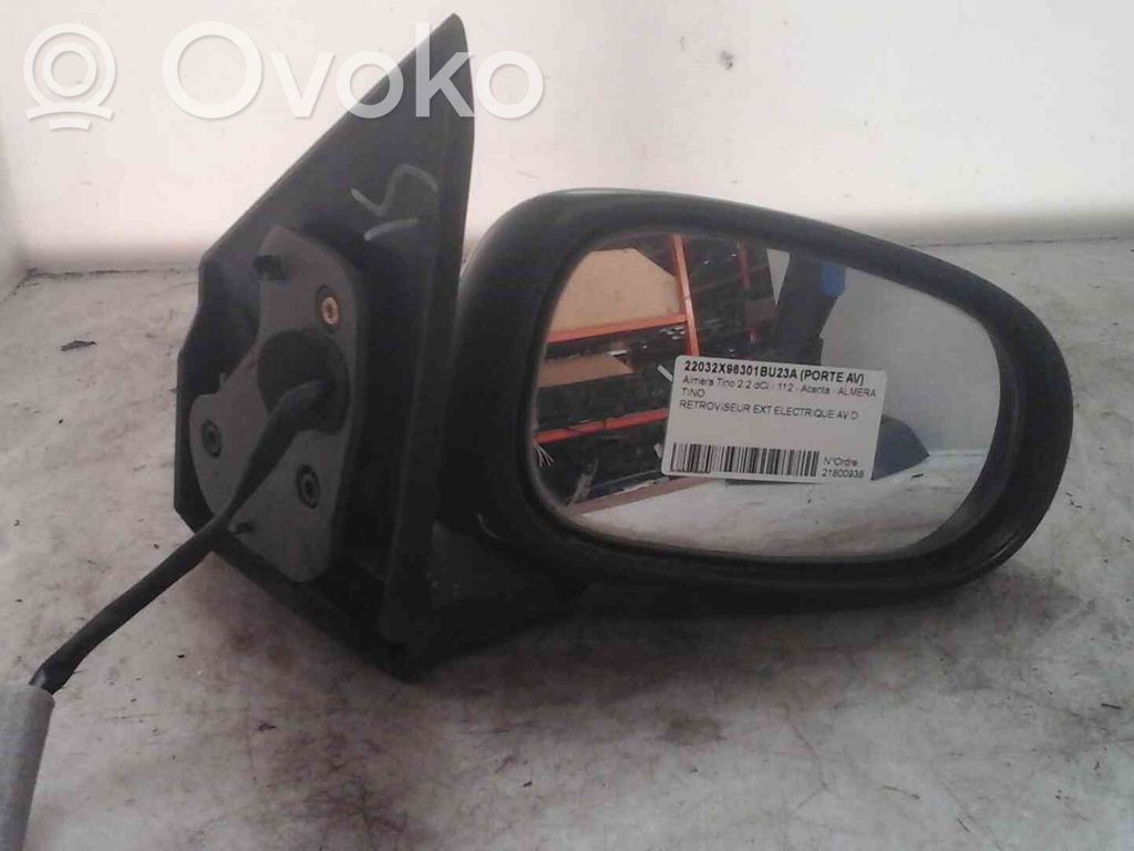 Nissan Almera Tino Specchietto retrovisore elettrico portiera anteriore 