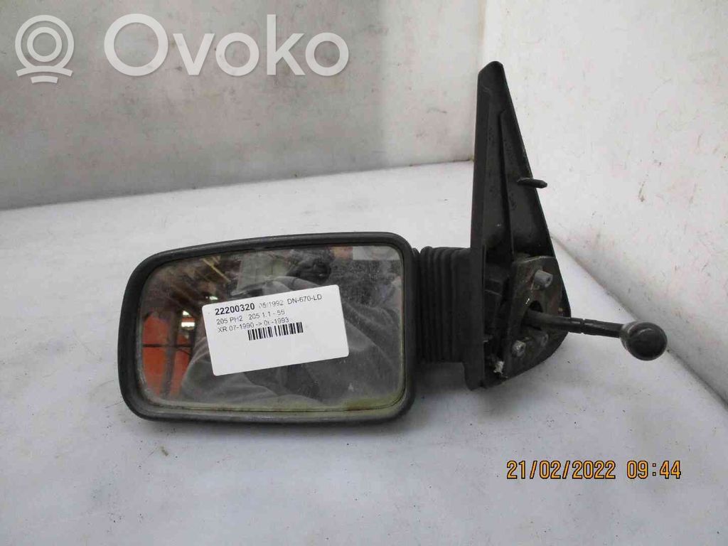 Peugeot 205 Specchietto retrovisore elettrico portiera anteriore 