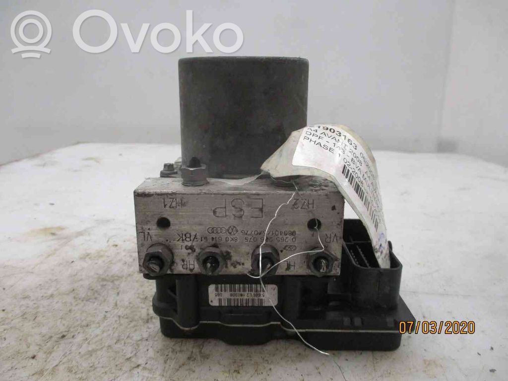 Audi A4 S4 B7 8E 8H Pompa ABS 
