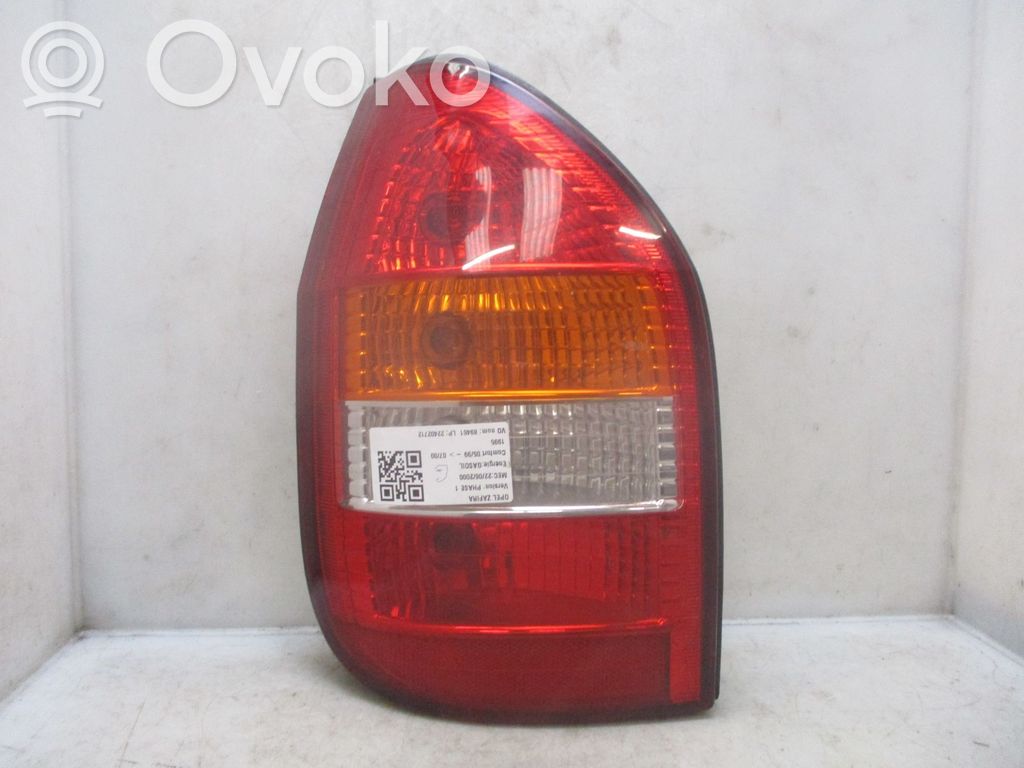 Opel Zafira A Luci posteriori
