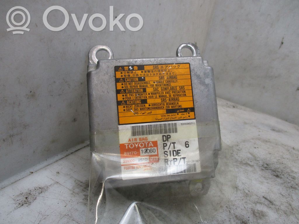 Toyota Verso Centralina/modulo airbag 