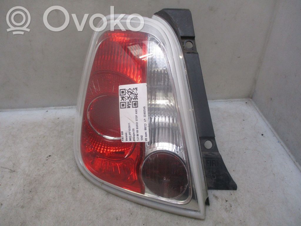 Fiat 500 Luci posteriori