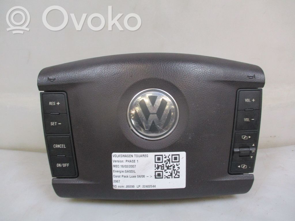 Volkswagen Touareg I Airbag volan 