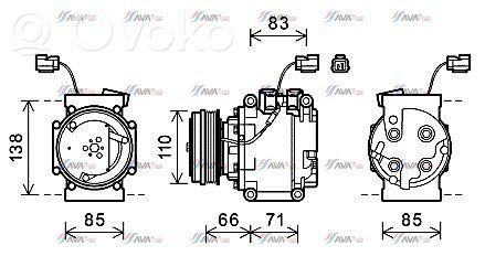 Honda Jazz Compressore aria condizionata (A/C) (pompa) 