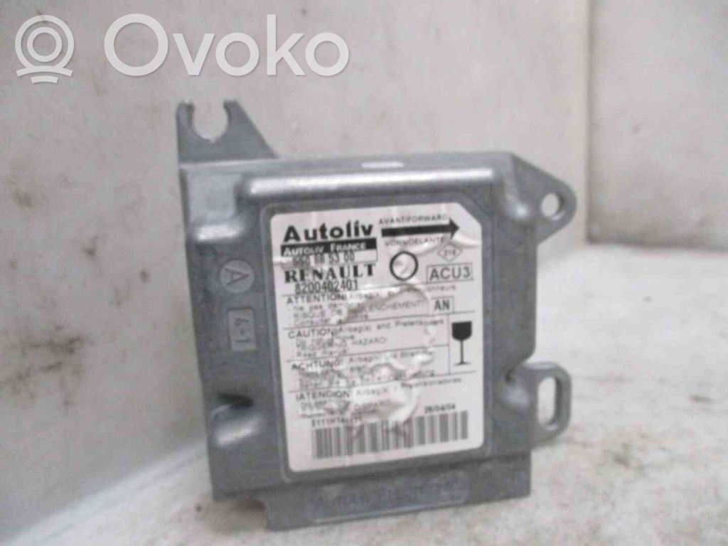 Renault Twingo I Sterownik / Moduł Airbag 
