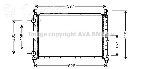 Alfa Romeo 145 - 146 Radiateur de refroidissement 