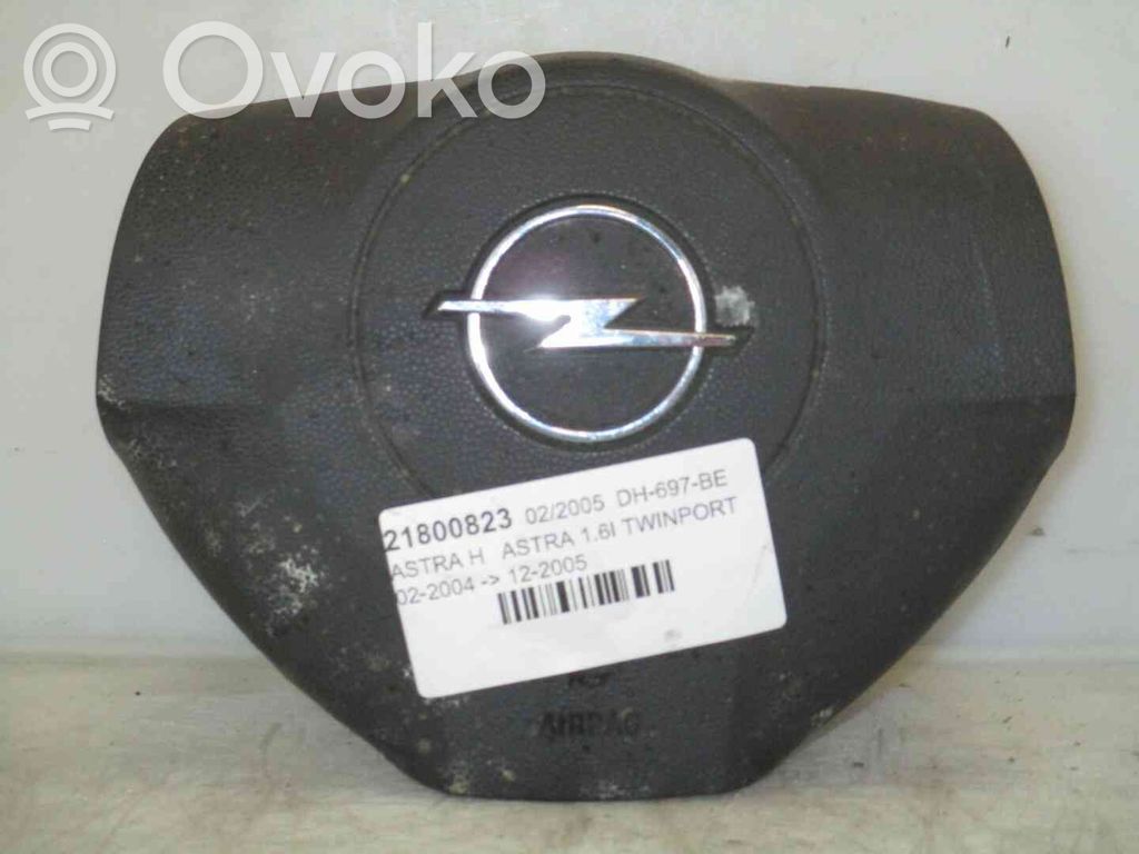 Opel Astra H Poduszka powietrzna Airbag kierownicy 