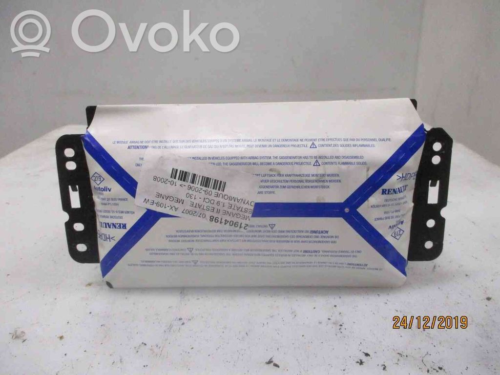 Renault Megane II Poduszka powietrzna Airbag pasażera 