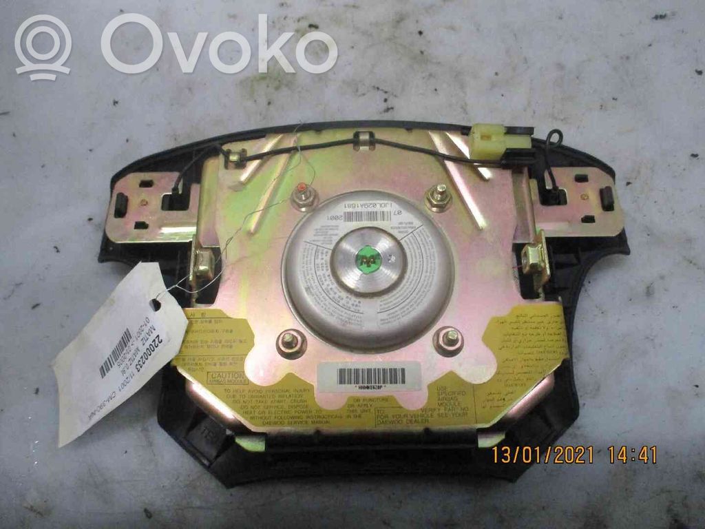 Daewoo Matiz Ohjauspyörän turvatyyny 