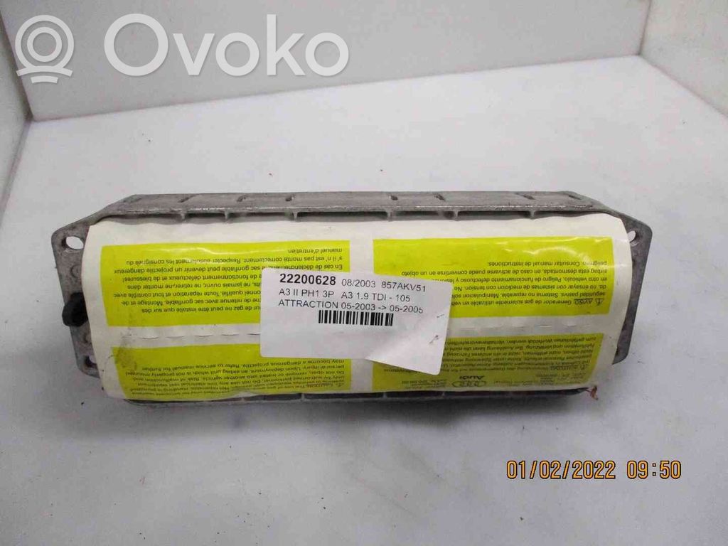 Audi A3 S3 8L Airbag pasager 