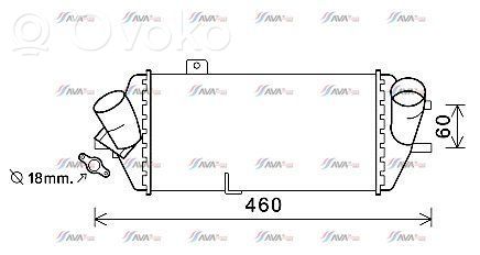 Hyundai i20 (PB PBT) Radiatore intercooler