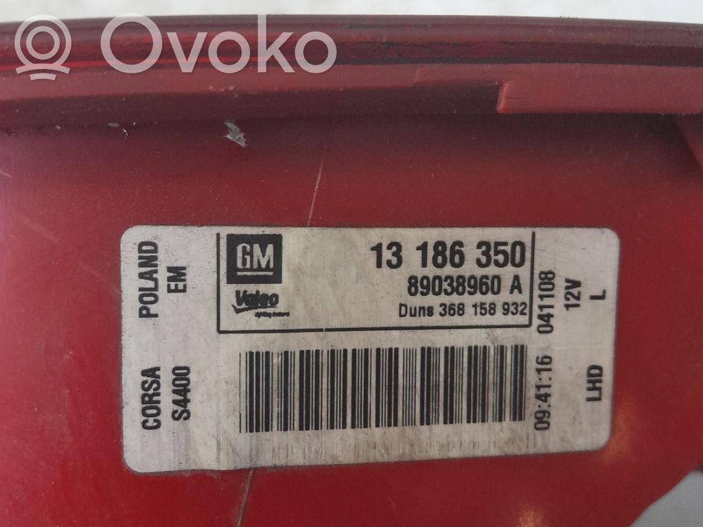 Opel Corsa D Lampă spate în caroserie 
