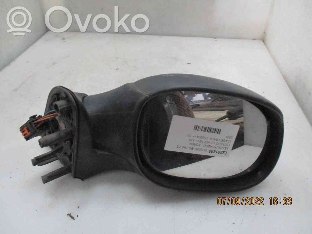 Citroen Xsara Picasso Specchietto retrovisore elettrico portiera anteriore