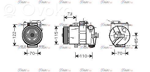 Volkswagen Polo Compressore aria condizionata (A/C) (pompa)