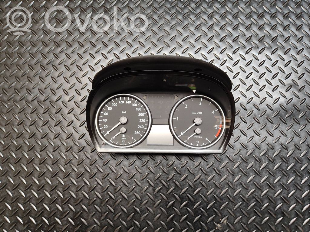 BMW 3 E90 E91 Geschwindigkeitsmesser Cockpit 