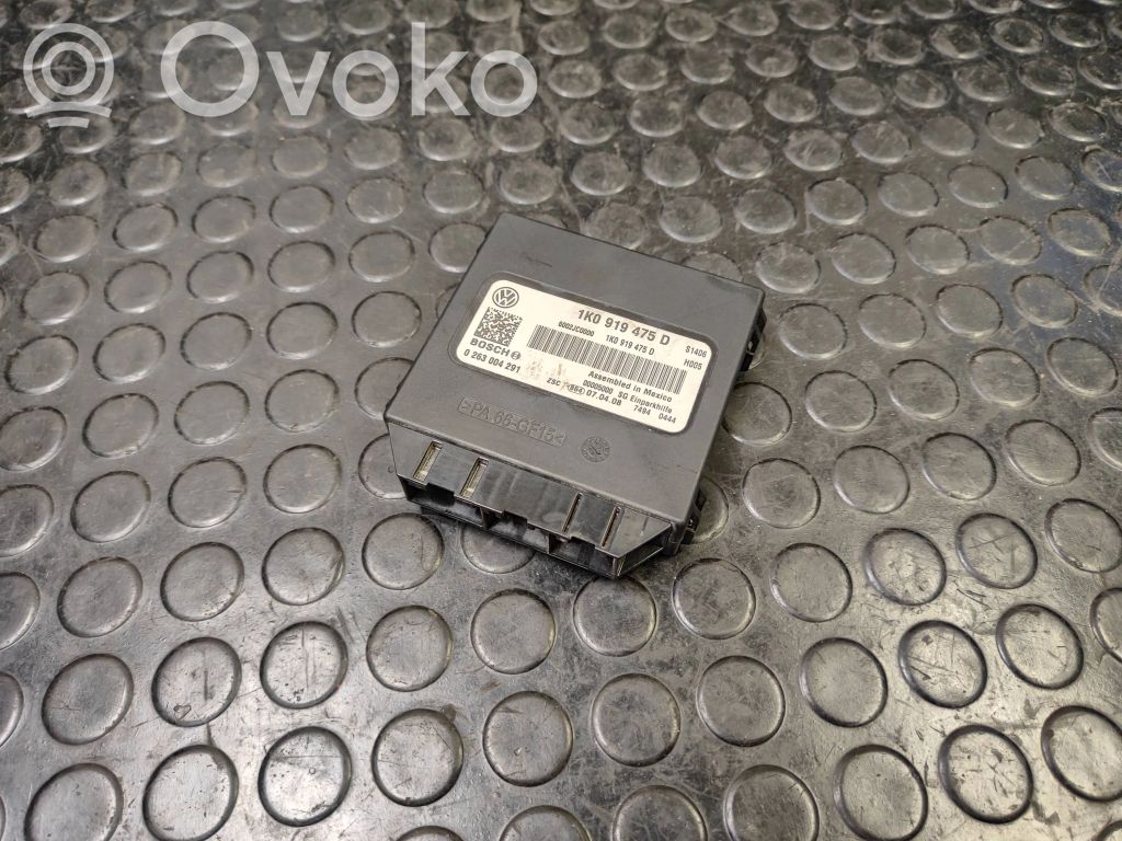 Volkswagen Touran I Parking PDC control unit/module 