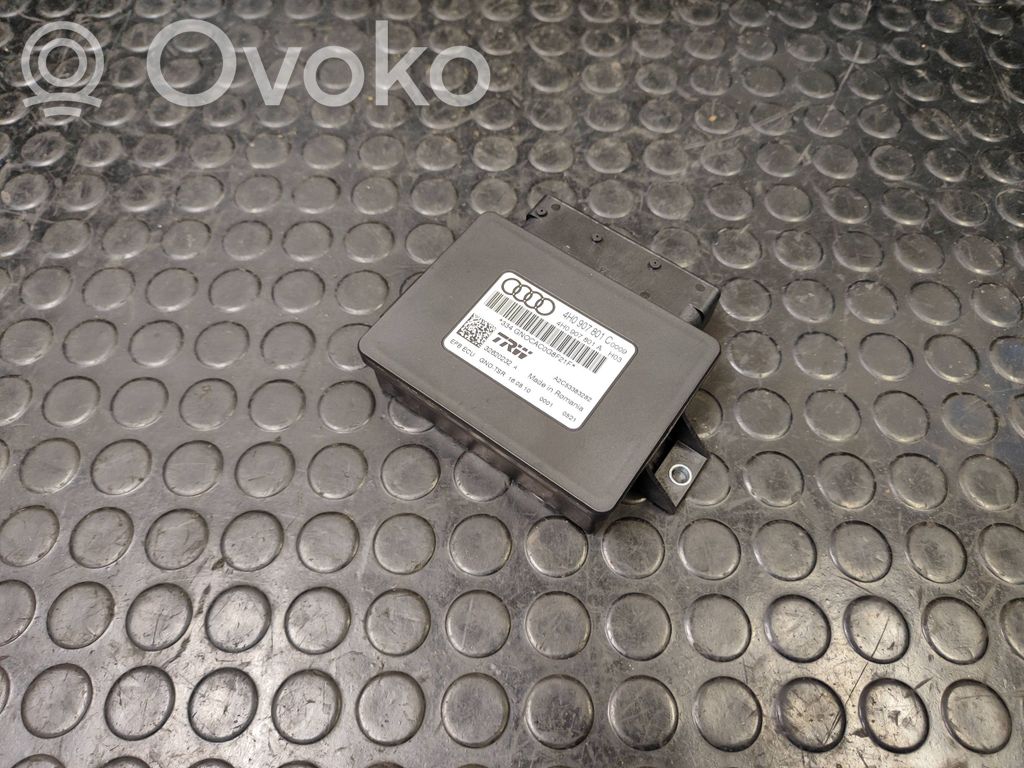 Audi A8 S8 D4 4H Hand brake control module 