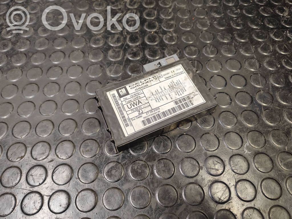 Opel Zafira B Other control units/modules 