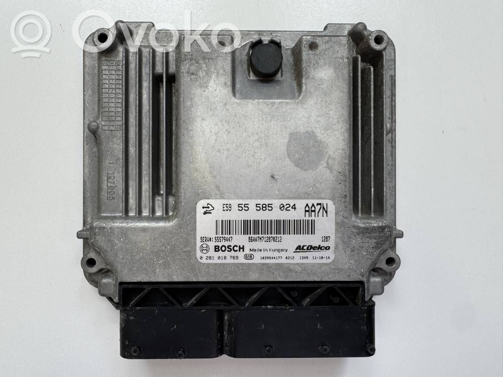 Engine control unit/module   55585024,55579447,0281018769