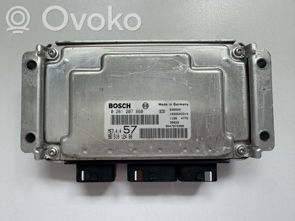 Citroen C3 Pluriel Engine control unit/module 