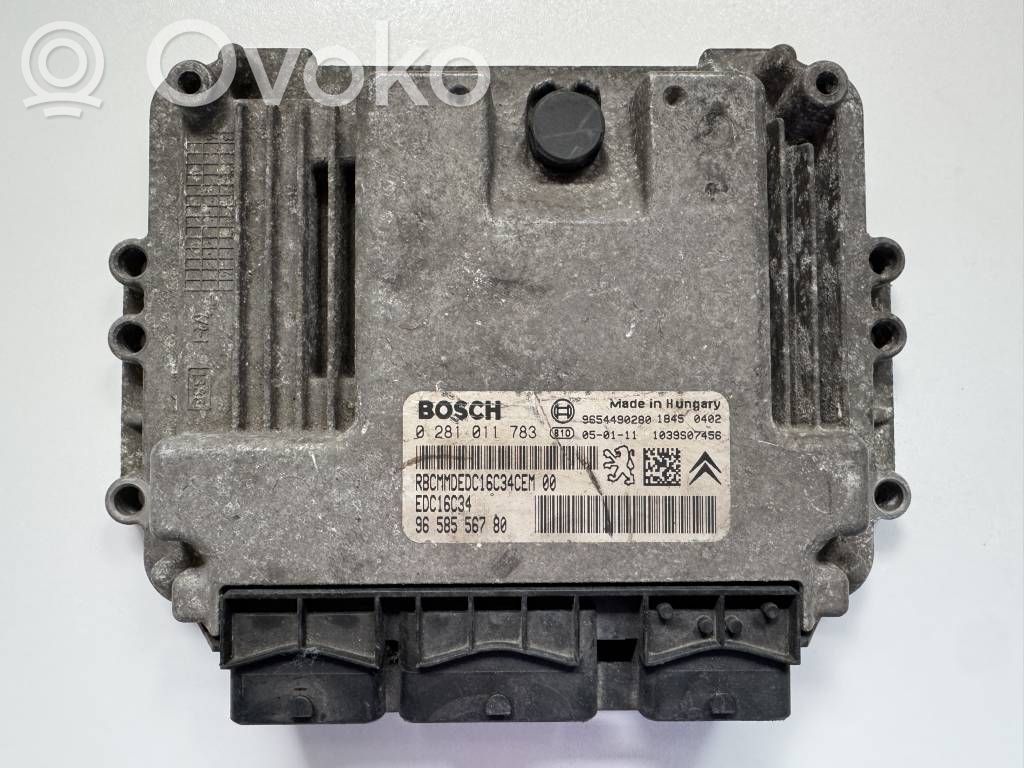 Peugeot 206 Engine control unit/module 