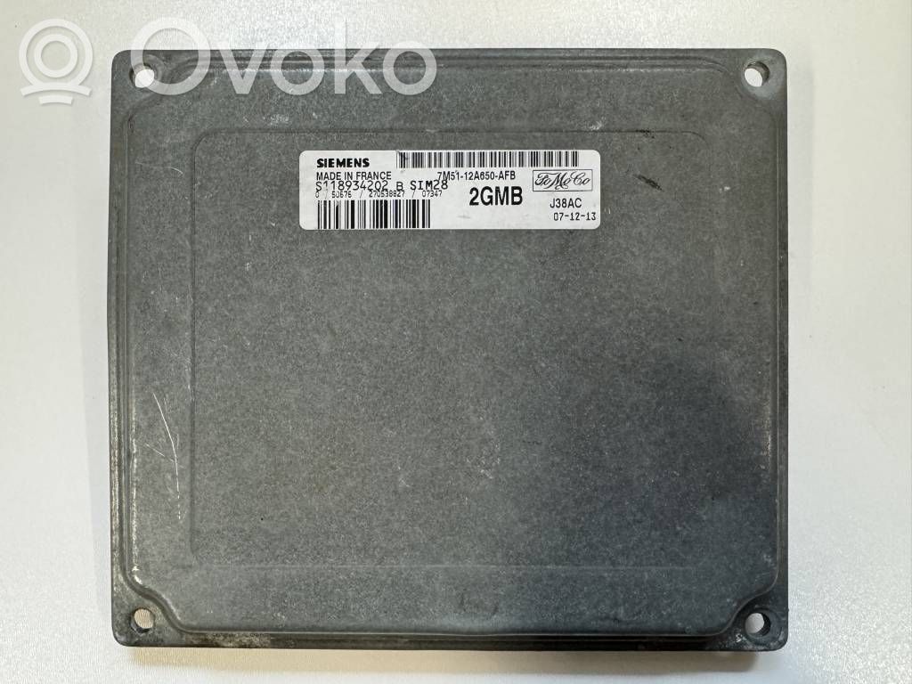 Ford Focus C-MAX Sterownik / Moduł ECU 