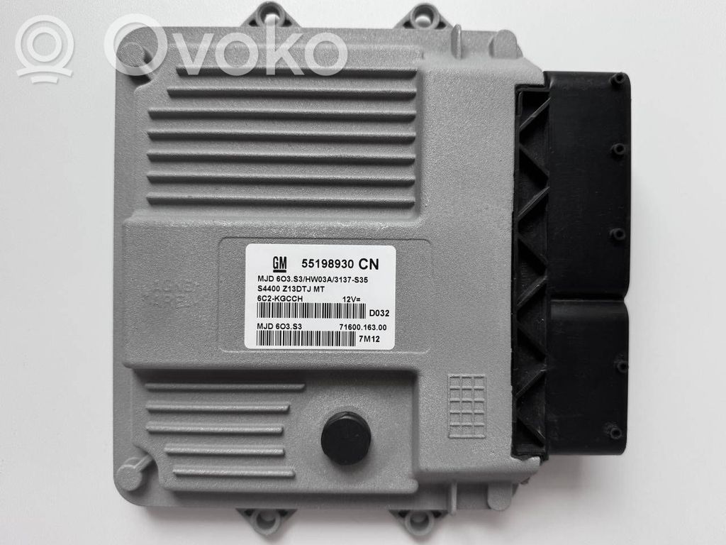 Opel Corsa D Engine control unit/module 