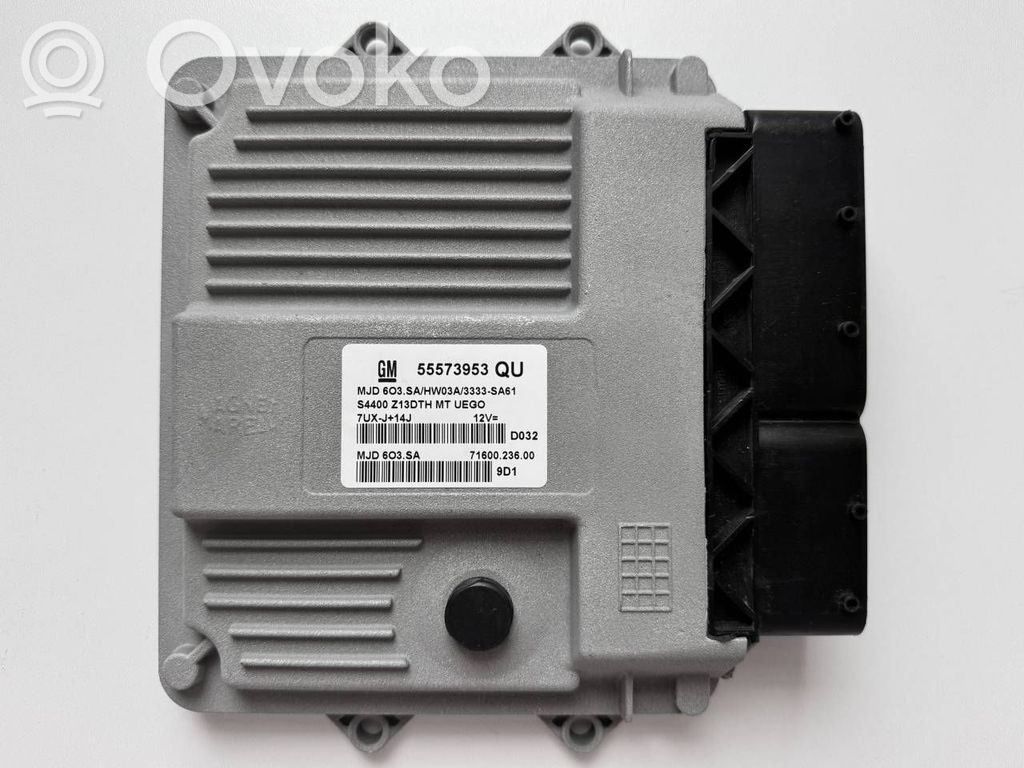 Engine control unit/module   55573953QU,55573953,MJD603SA,MJD6O3SA
