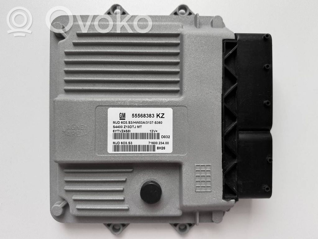 Opel Corsa D Engine control unit/module 